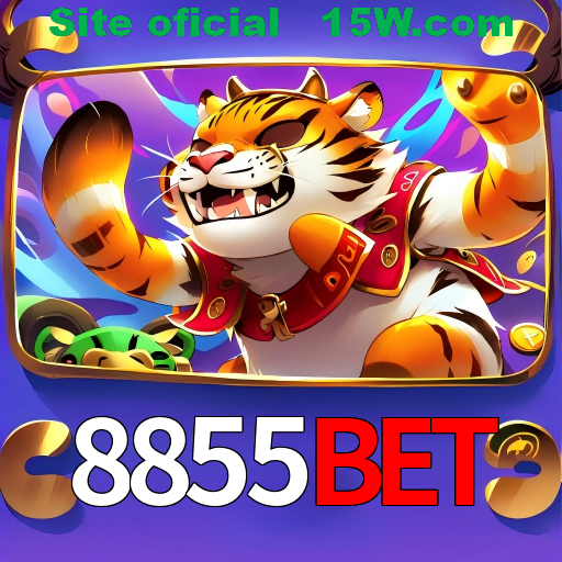 Imagem promocional da 8855Bet mostrando a plataforma e suas vantagens